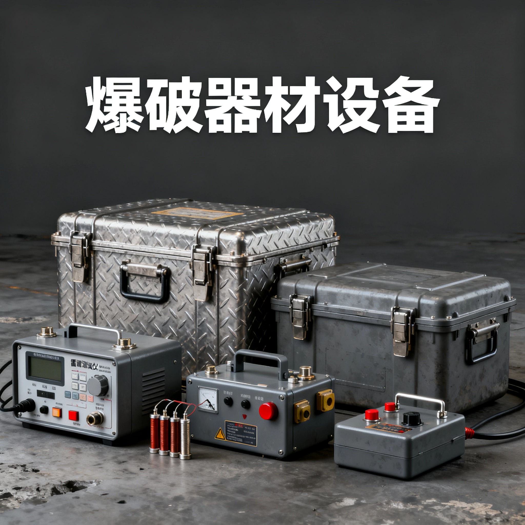 武川爆破工程师的“兵器库”：常用器材一册通